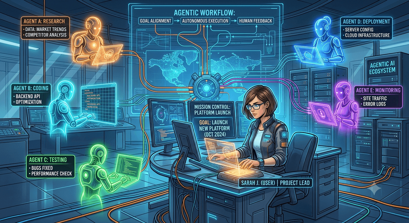 Agentic AI: Ketika AI Tidak Lagi Menunggu Perintahmu